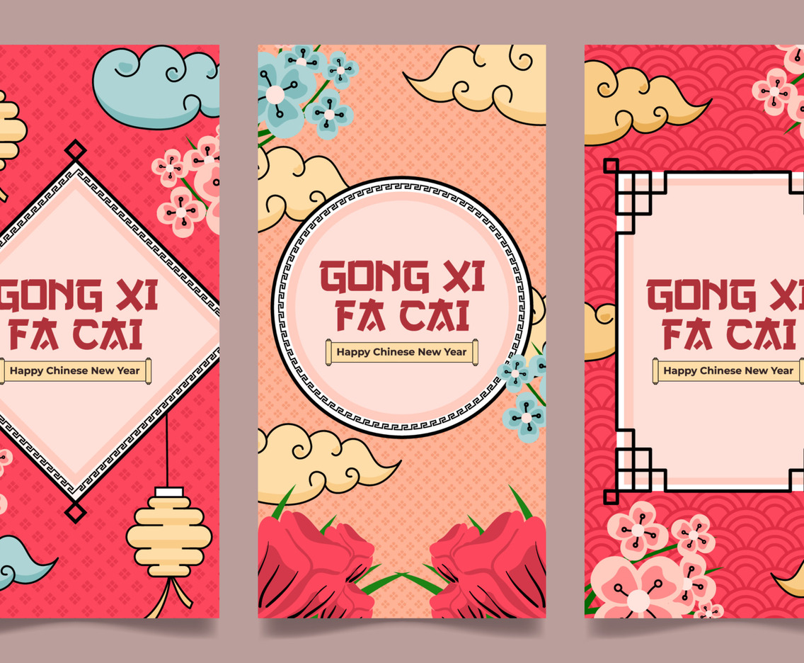 Chinese New Year Banner Concept