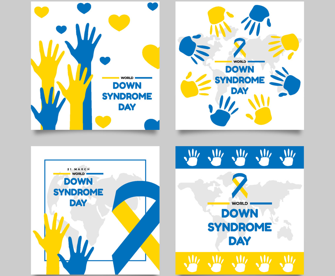 World Down Syndrome Day Concept Cards