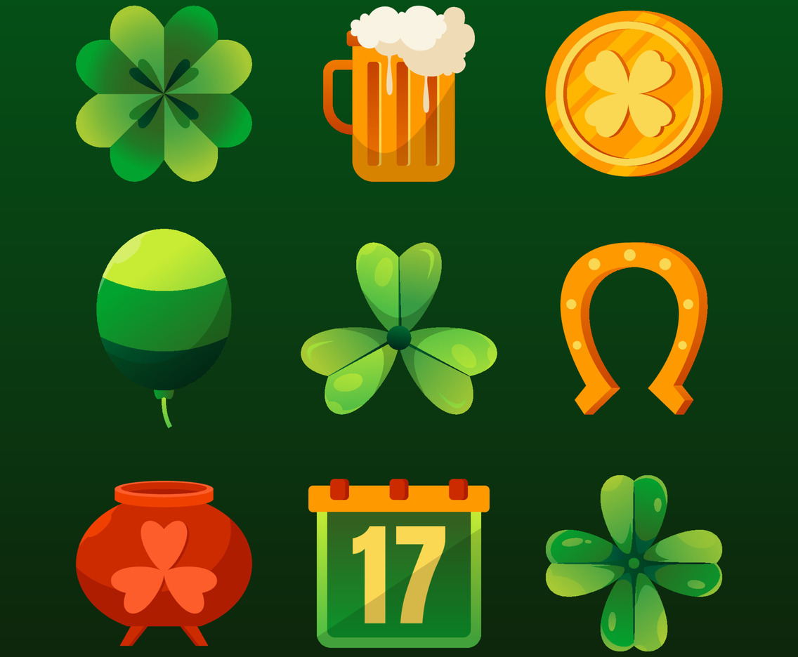 Saint Patrick's Day Icon Set