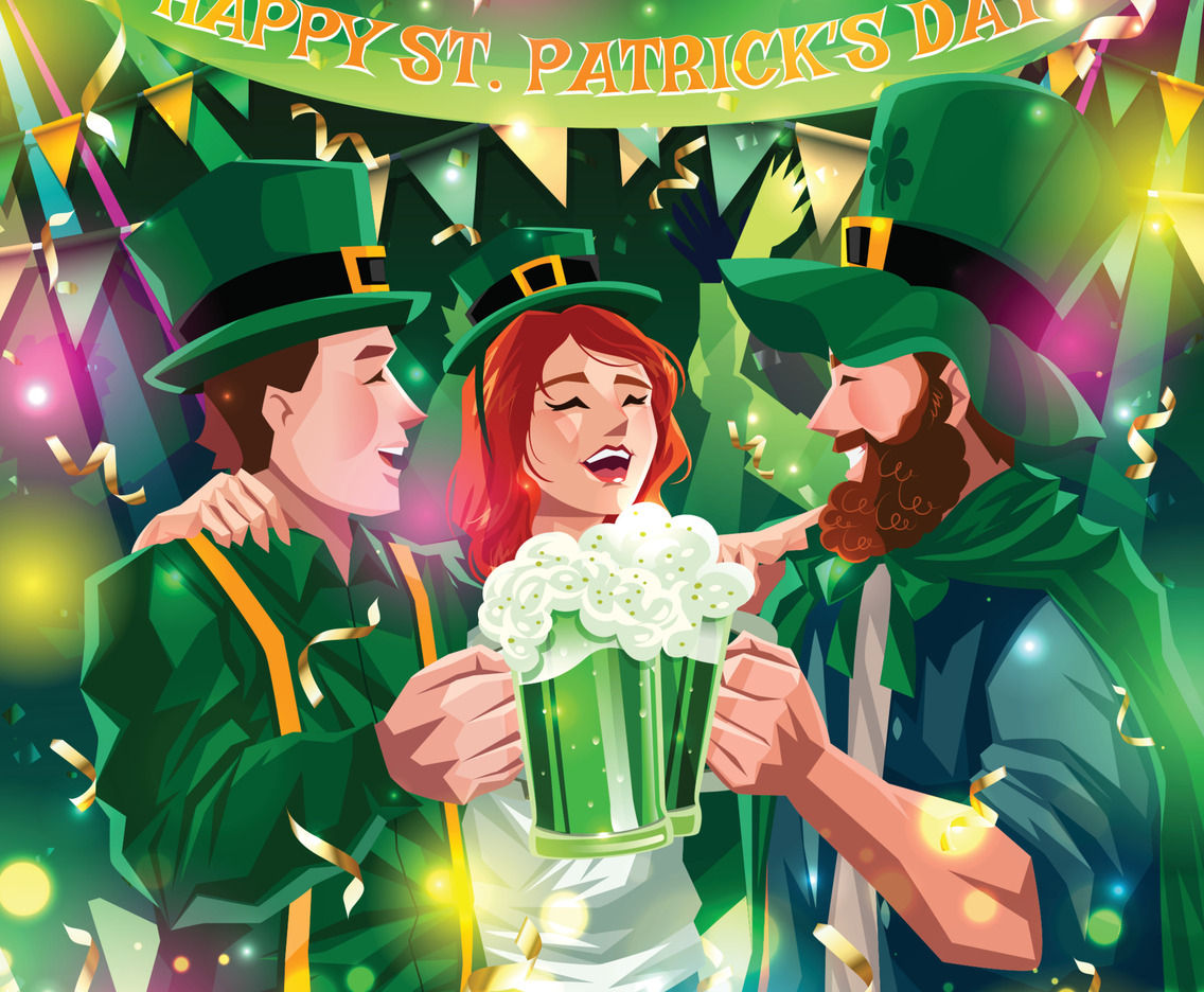 St. Patrick's Day Party Festival Concept