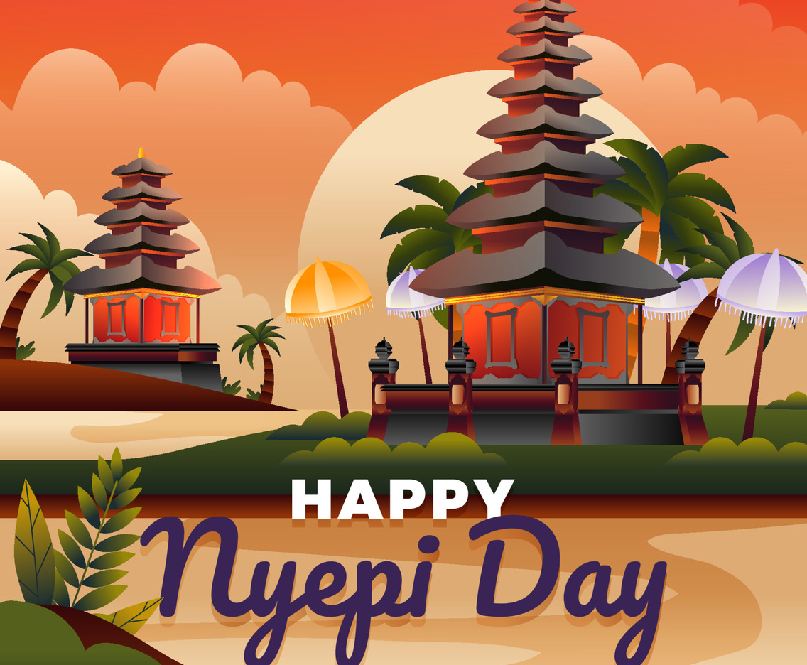 Balinese Nyepi Day Celebration at Pura
