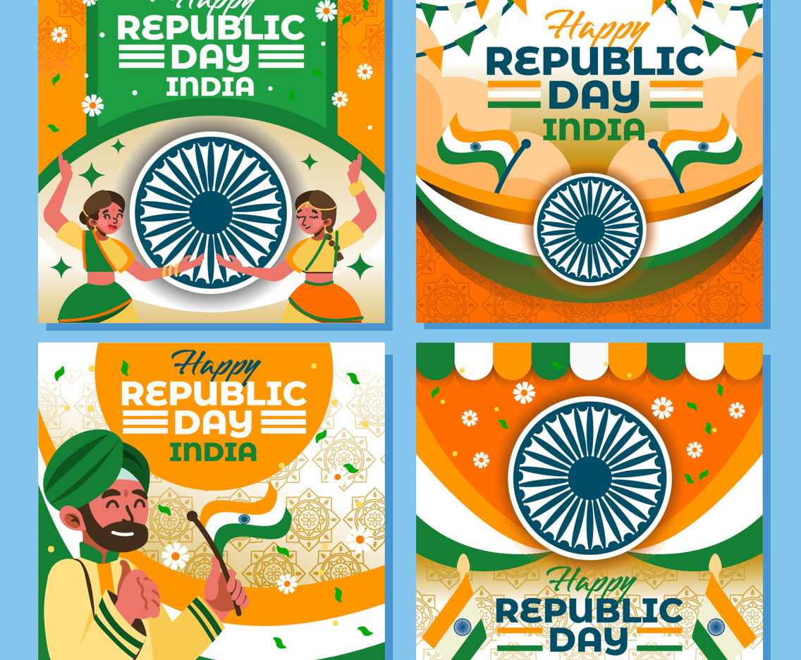 India Republic Day Social Media Posts