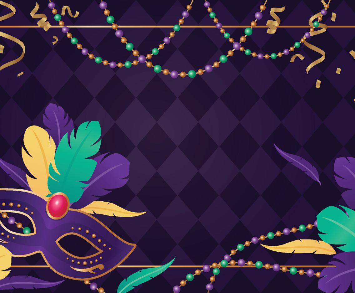 Mardi Gras Festival Background
