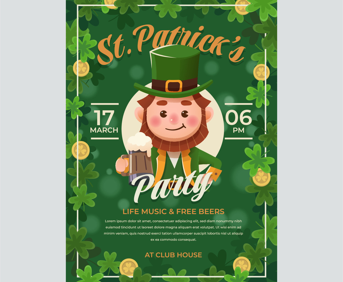 St Patricks Day Party Poster