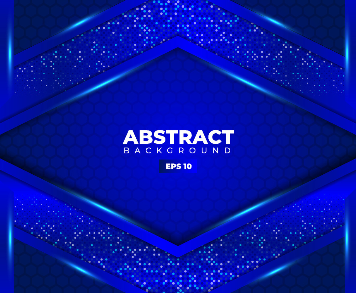 Modern Abstract Background Blue Concept