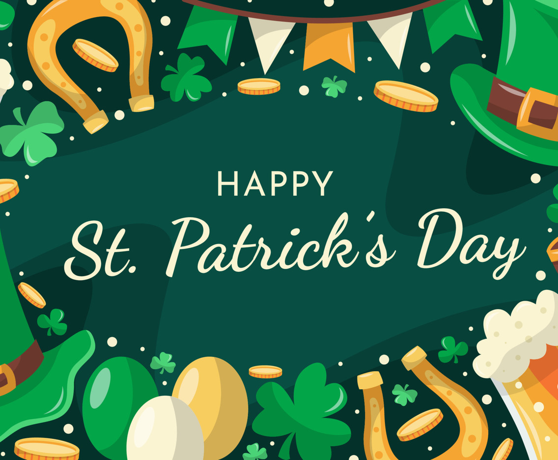 St Patrick's Hat background
