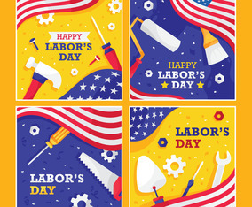Happy Labor's Day Social Media Posts