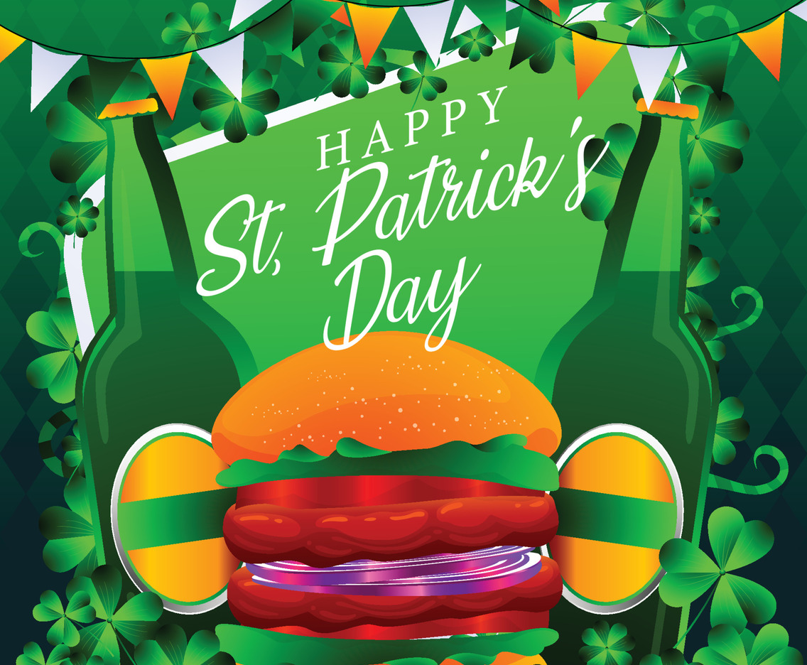 St. Patrick's Day Food Concept