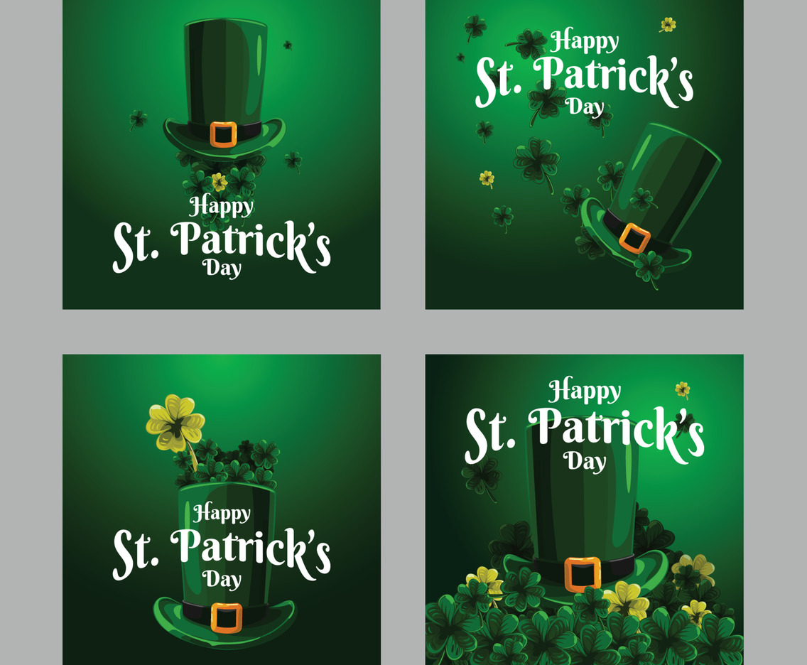 St. Patrick's Hat Social Media Posts