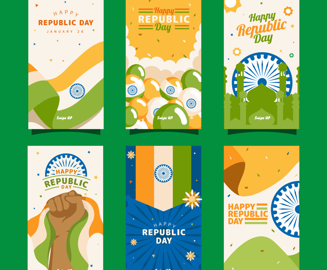 Indian Republic Day Social Media Post