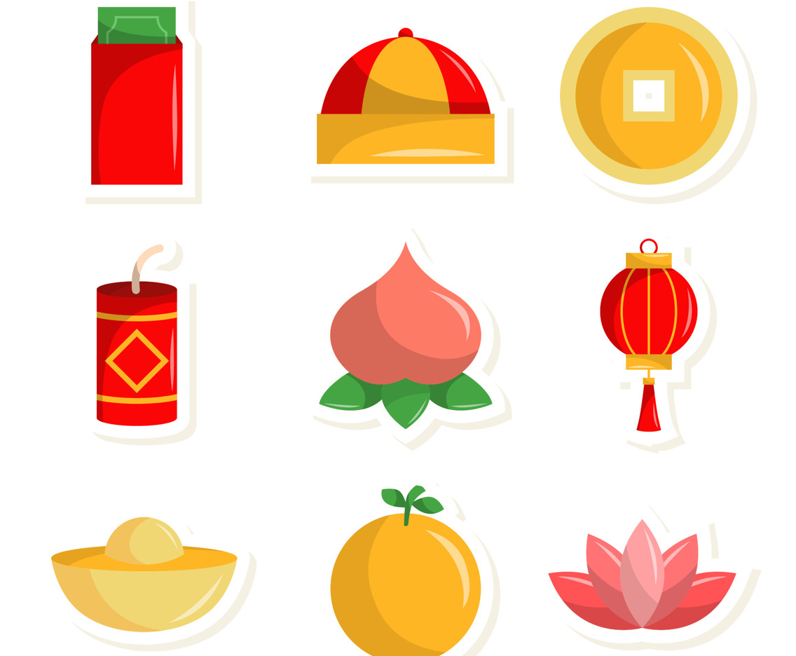 Chinesse New Year Vector Icon