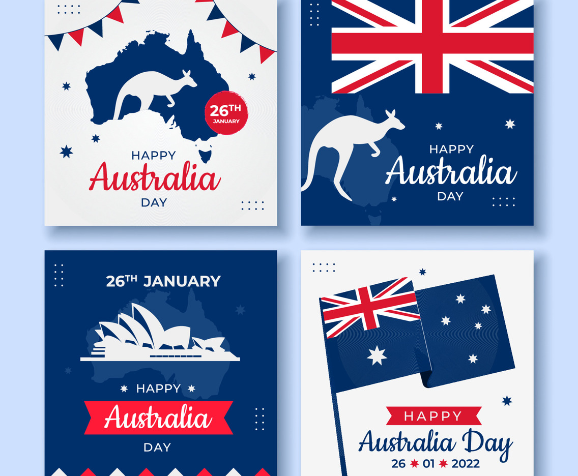 Happy Australia Day Social Media Post