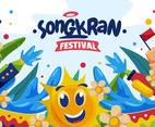 Songkran Festival Background
