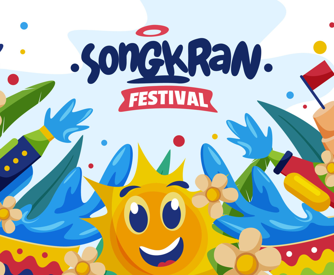 Songkran Festival Background