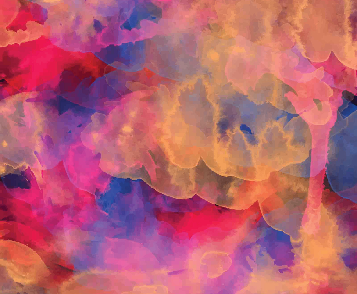 Colorful Watercolor Ink Background Template