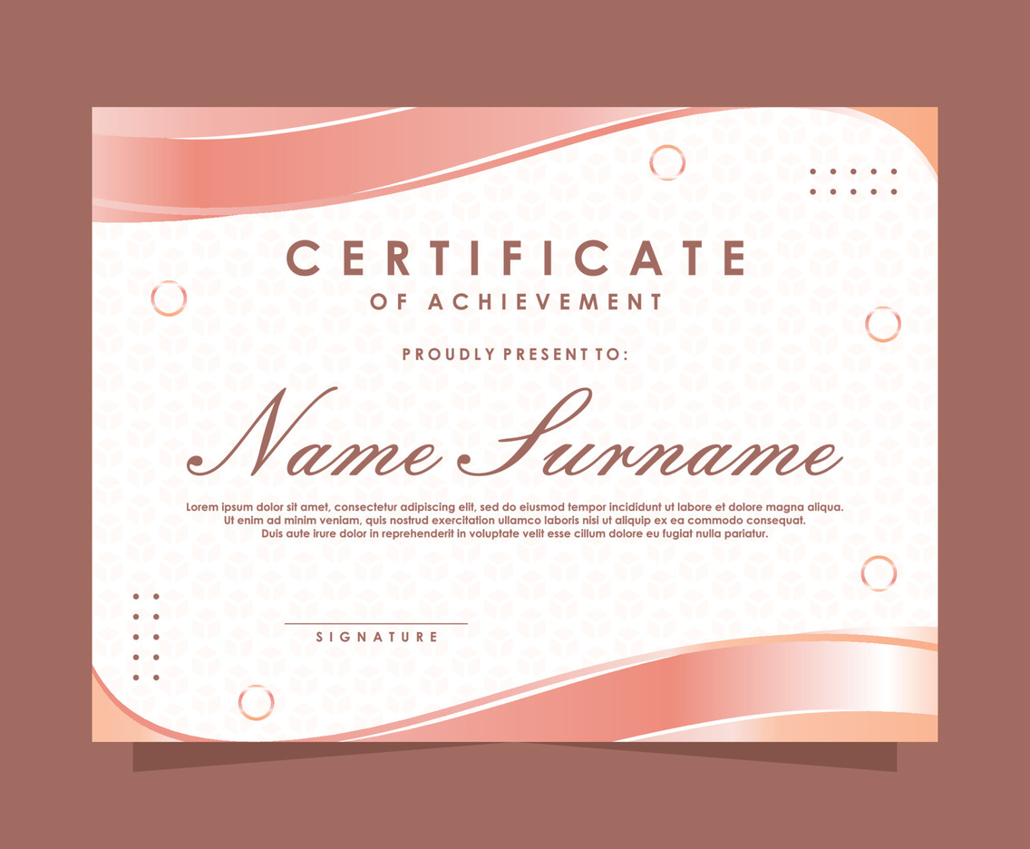 Elegant Certificate Template