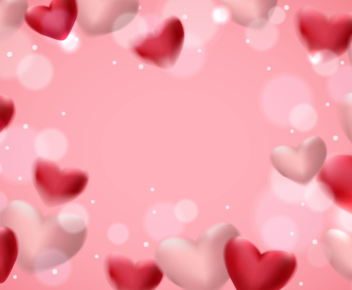 Valentine Hearts Background