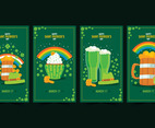 Food Saint Patrick's Day Card Social Media Collection