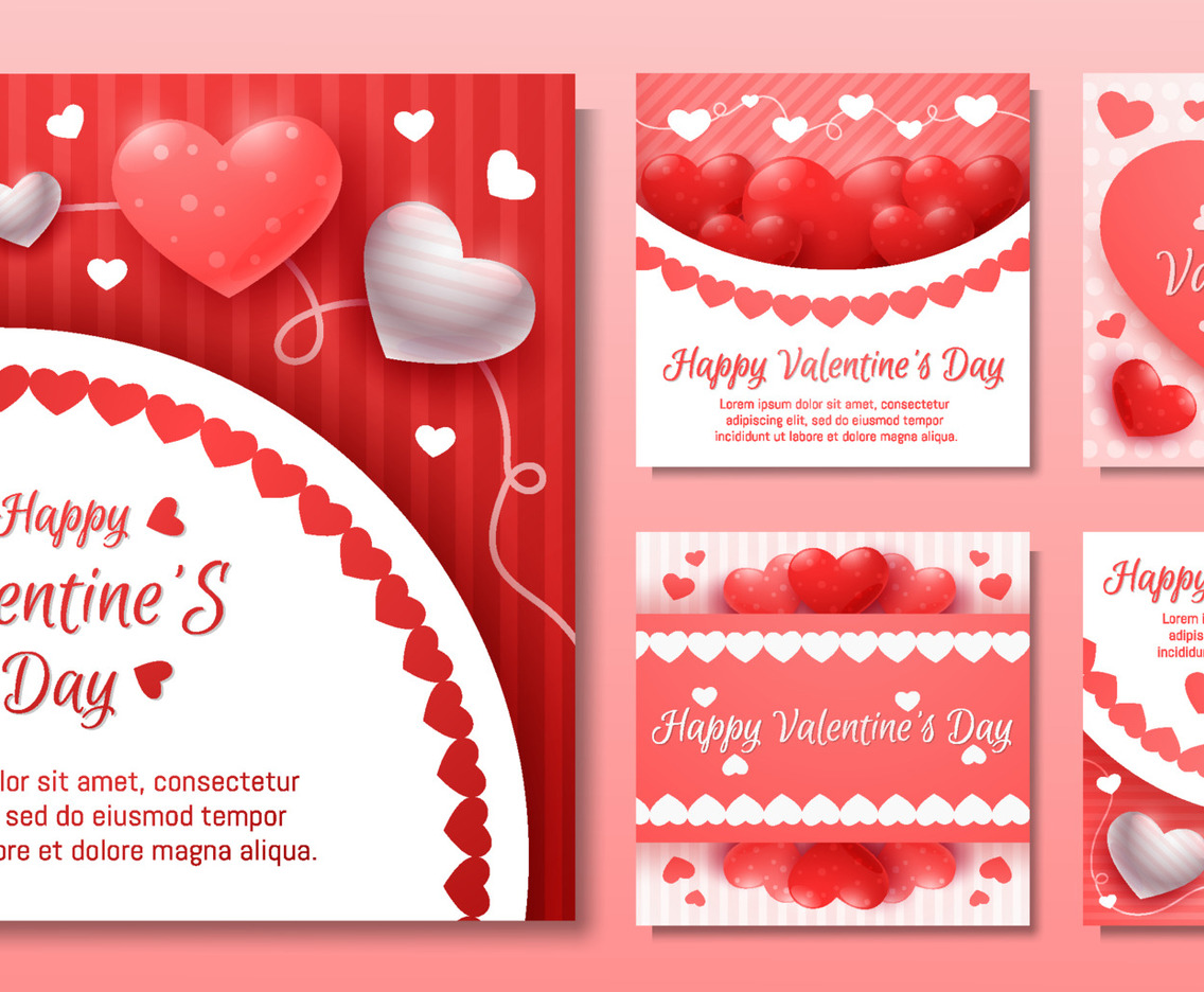 Valentine's Day Heart Card