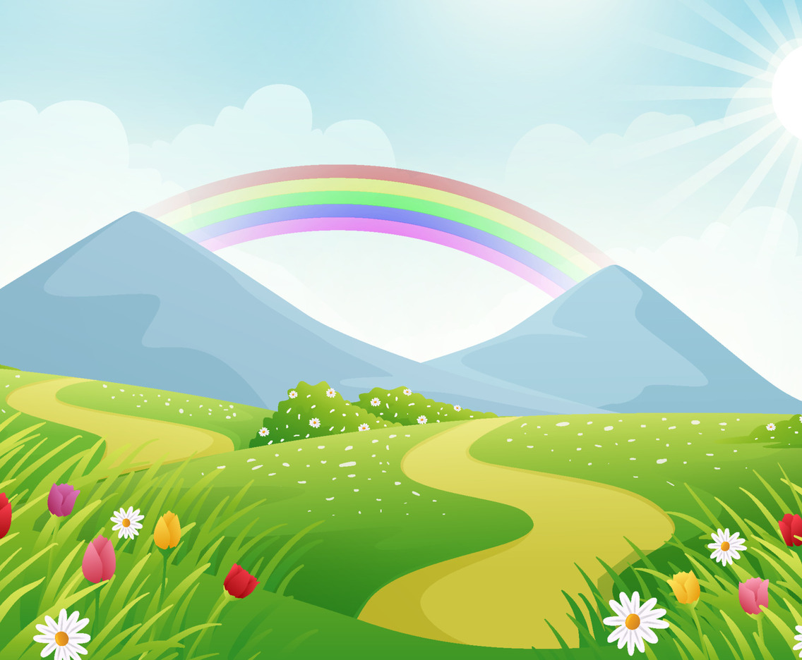 Nature Spring Scenery Background