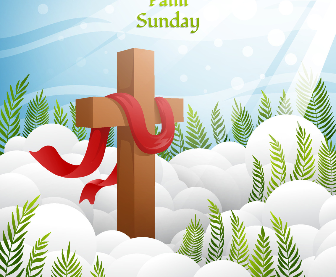 Palm Sunday Concept