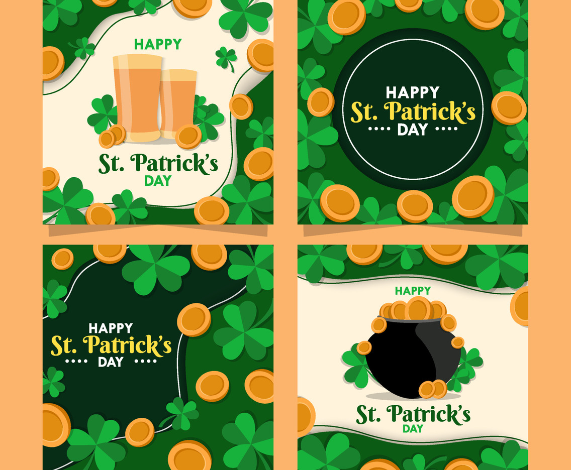 St Patrick's Day Social Media Post