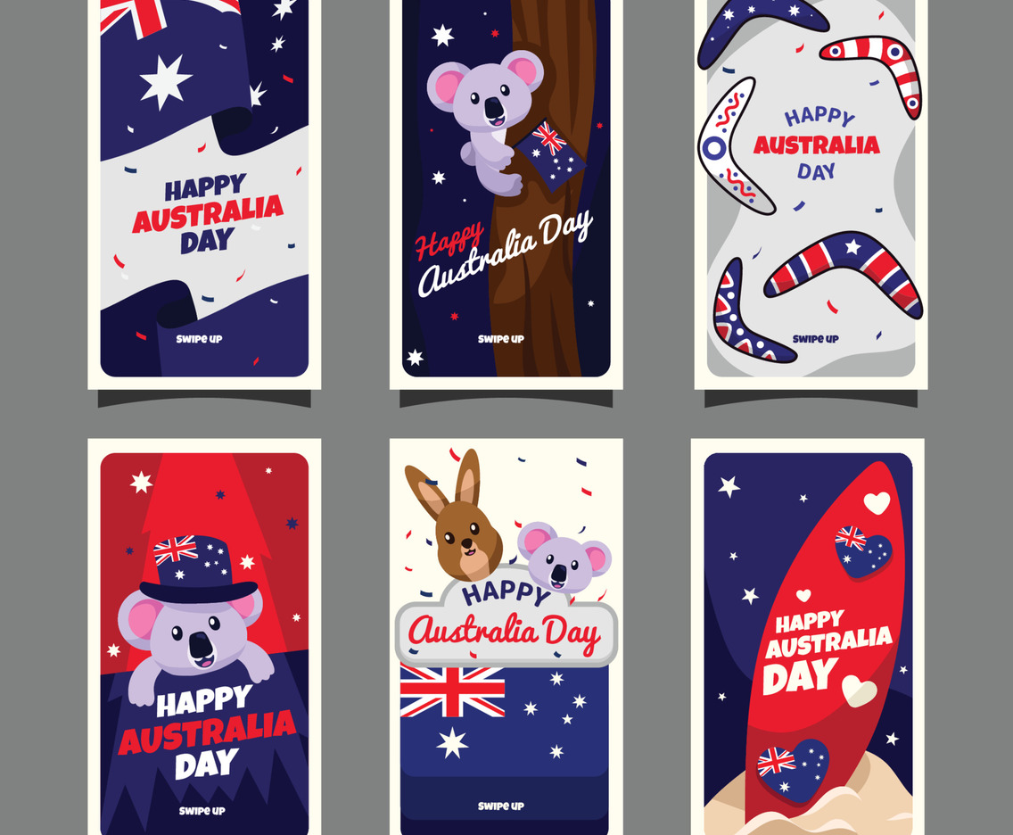 Australia Day Social Media Post Template