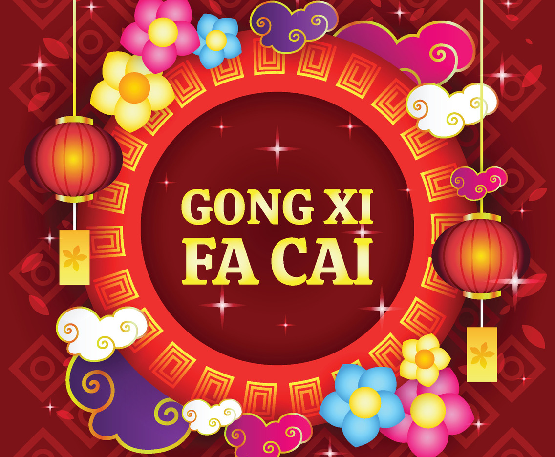 Gong Xi Fa Cai Background Template