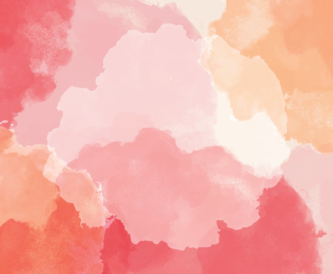Abstract Pink Watercolor Background