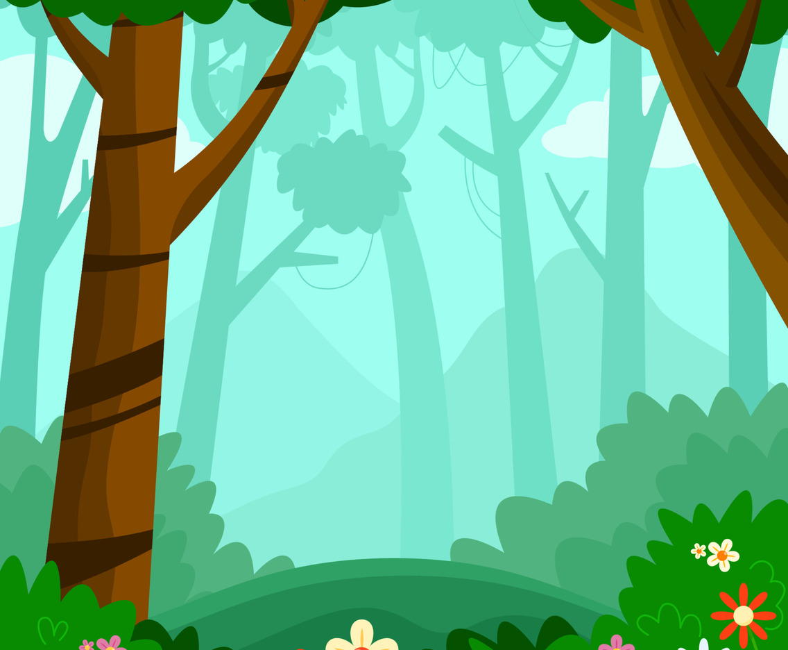 Between The Woods In Spring Season