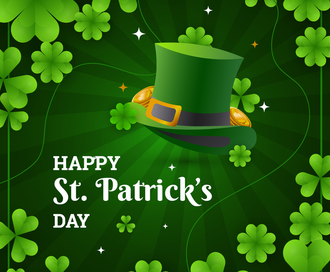 St Patrick's Hat Background