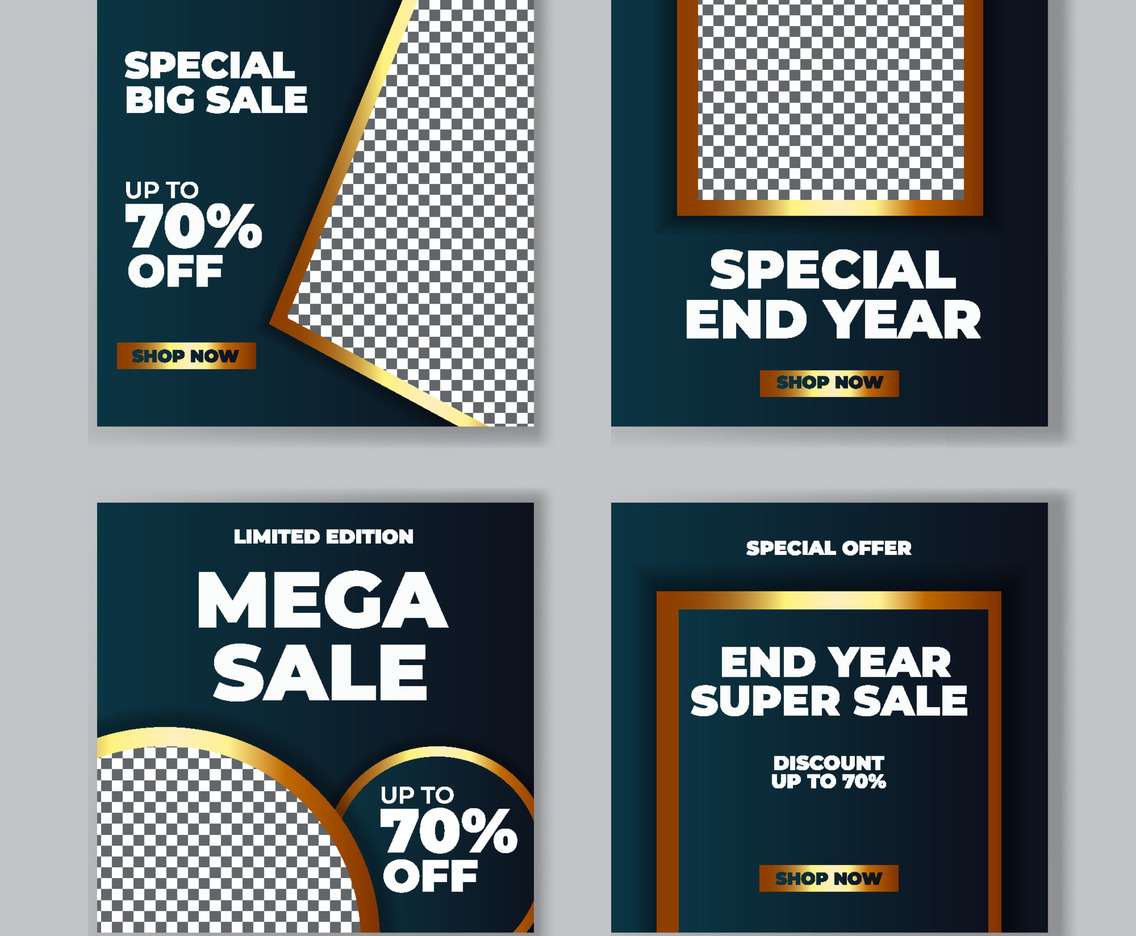 End of Year Sale Social Media Post
