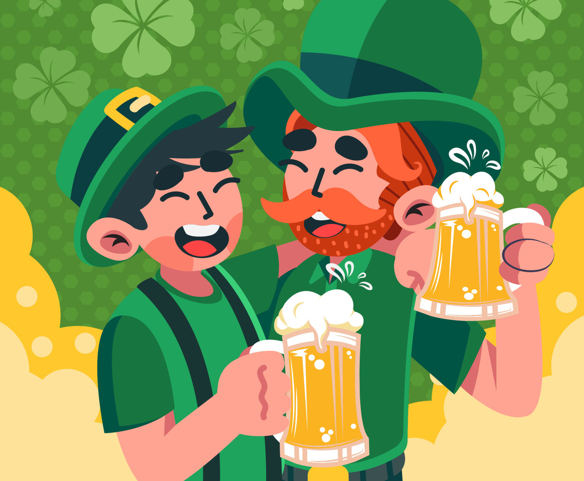 Celebrate of St Patricks with Beer