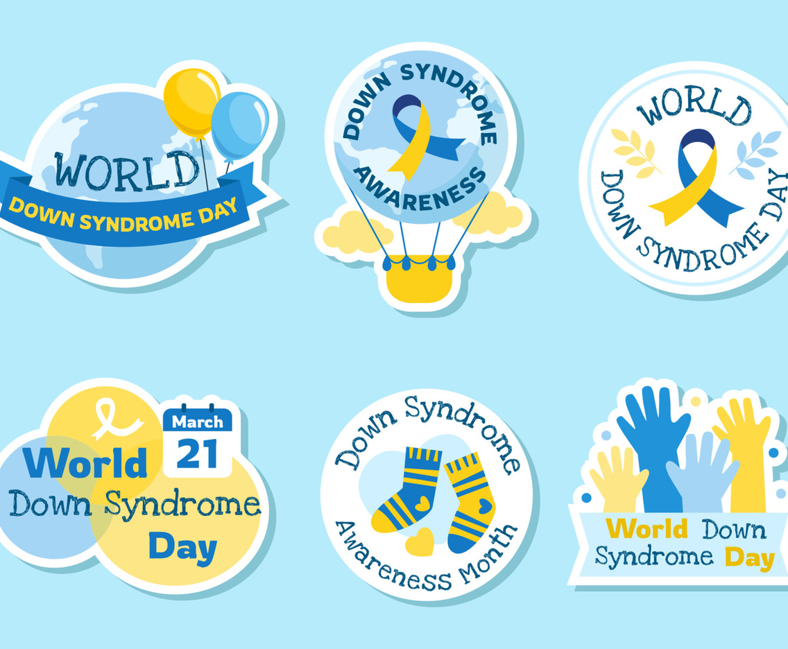 Cute Down Syndrome Day Set