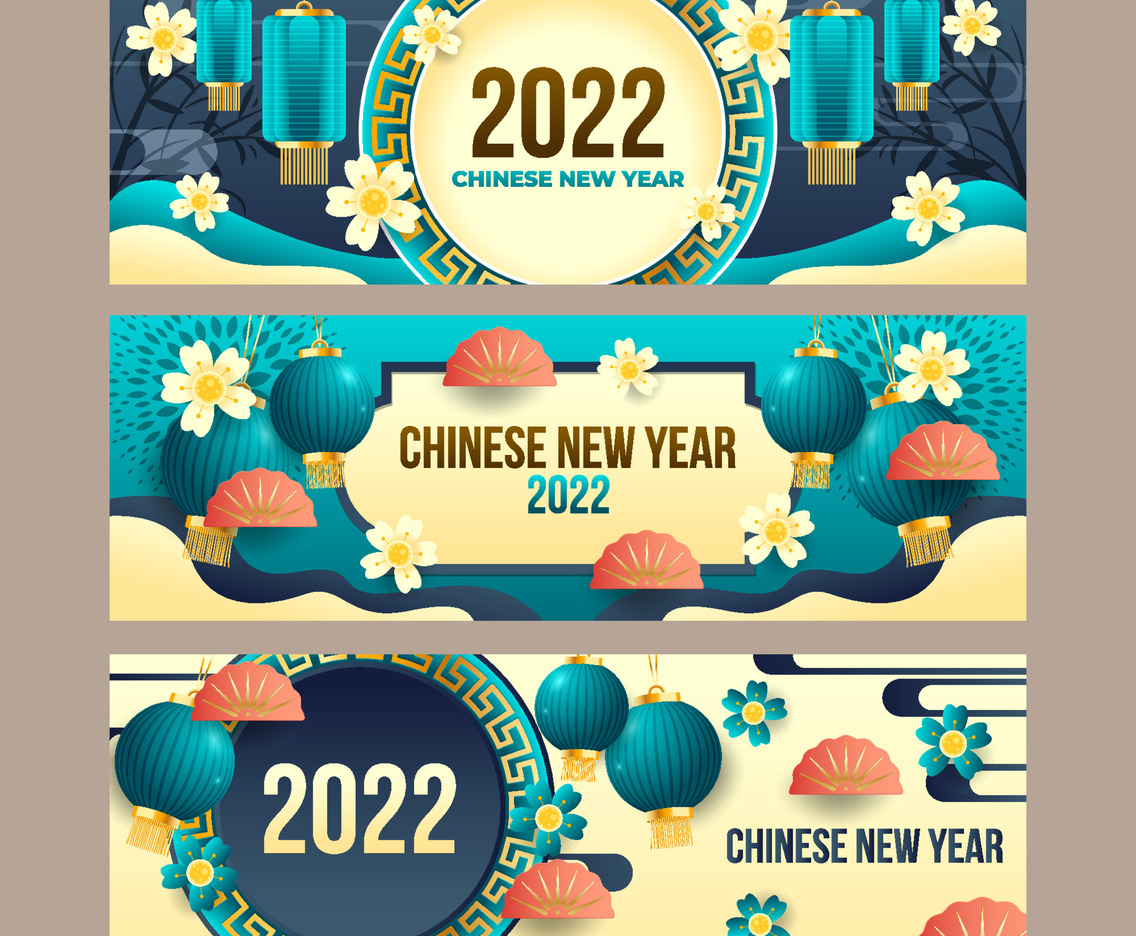 Chinese New Year Banner Collection