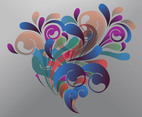 Abstract Bouquet Vector