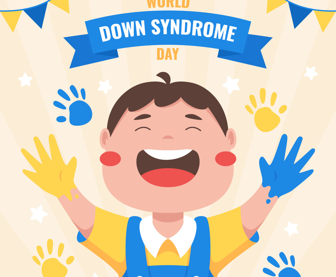 World Down Syndrome Day Celebration with Children Character