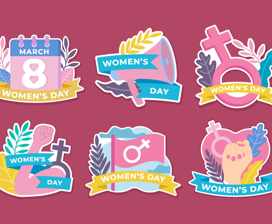 International Women's Day Stickers