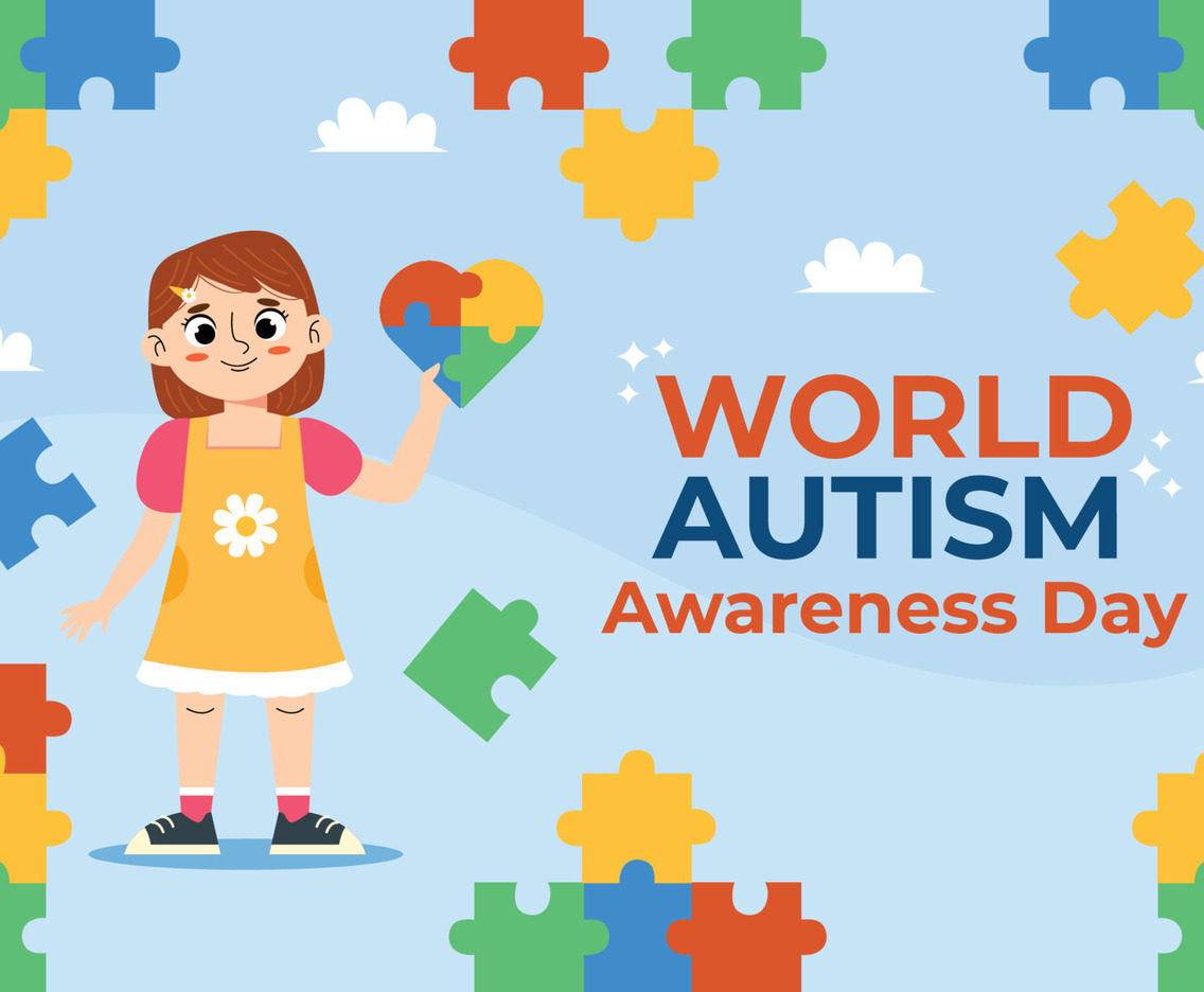 World Autism Awareness Day Background