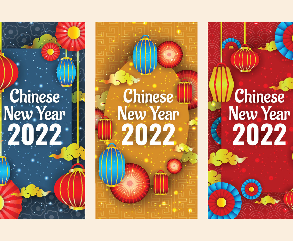 Chinese New Year 2022 Banner Template Set