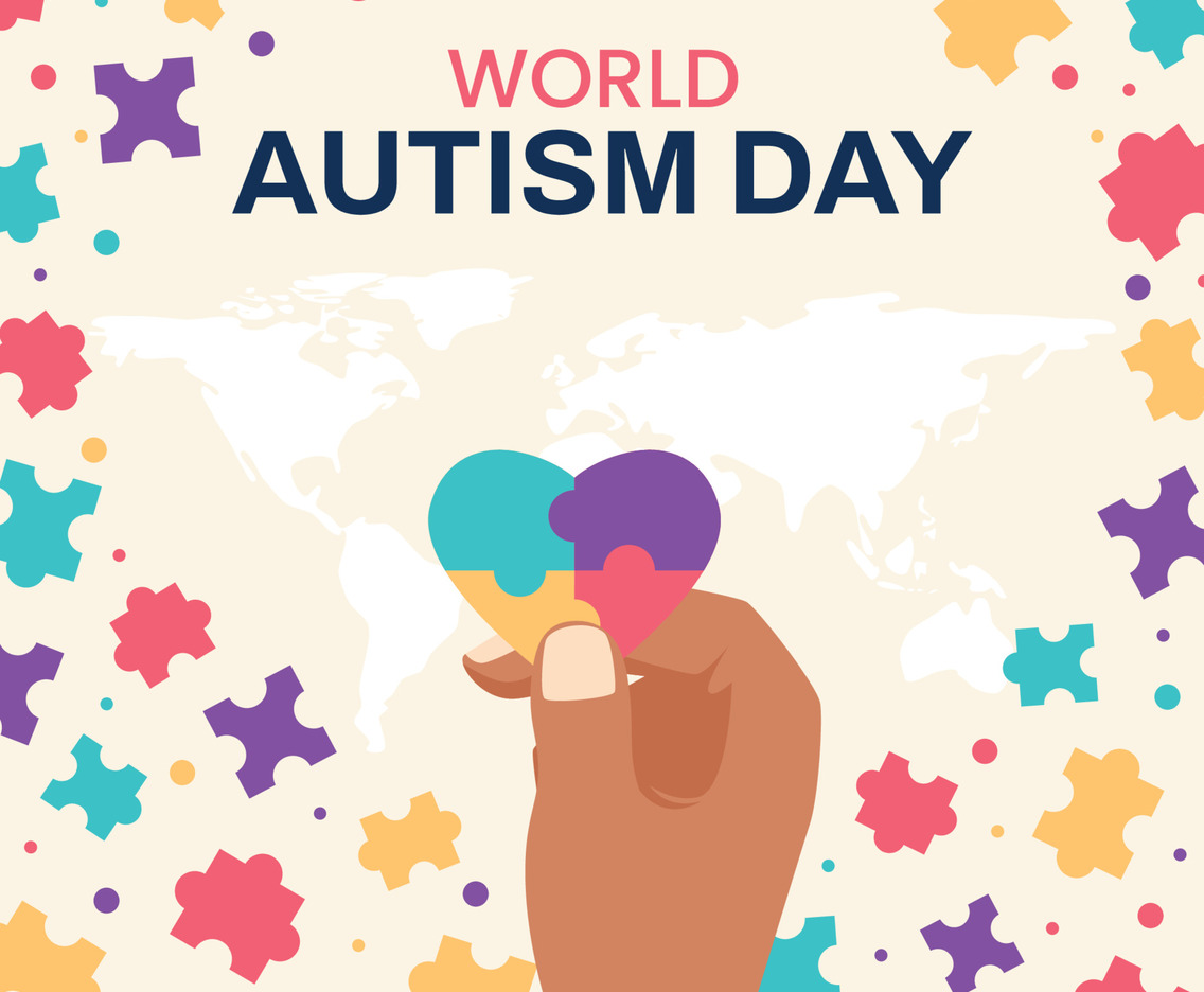 World Autism Day Background
