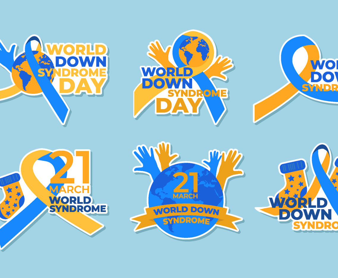 World Down Syndrome Day Sticker Set
