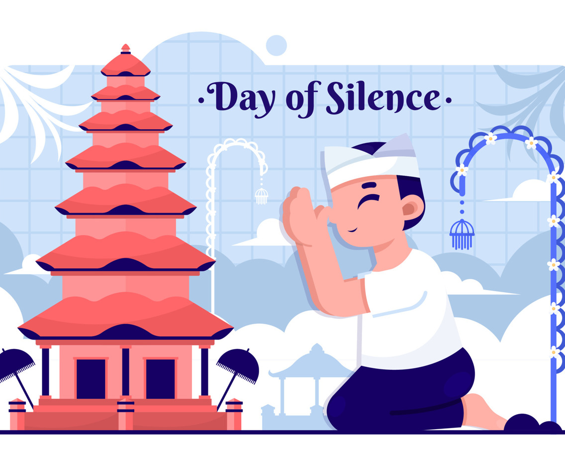Nyepi Day of Silence Concept