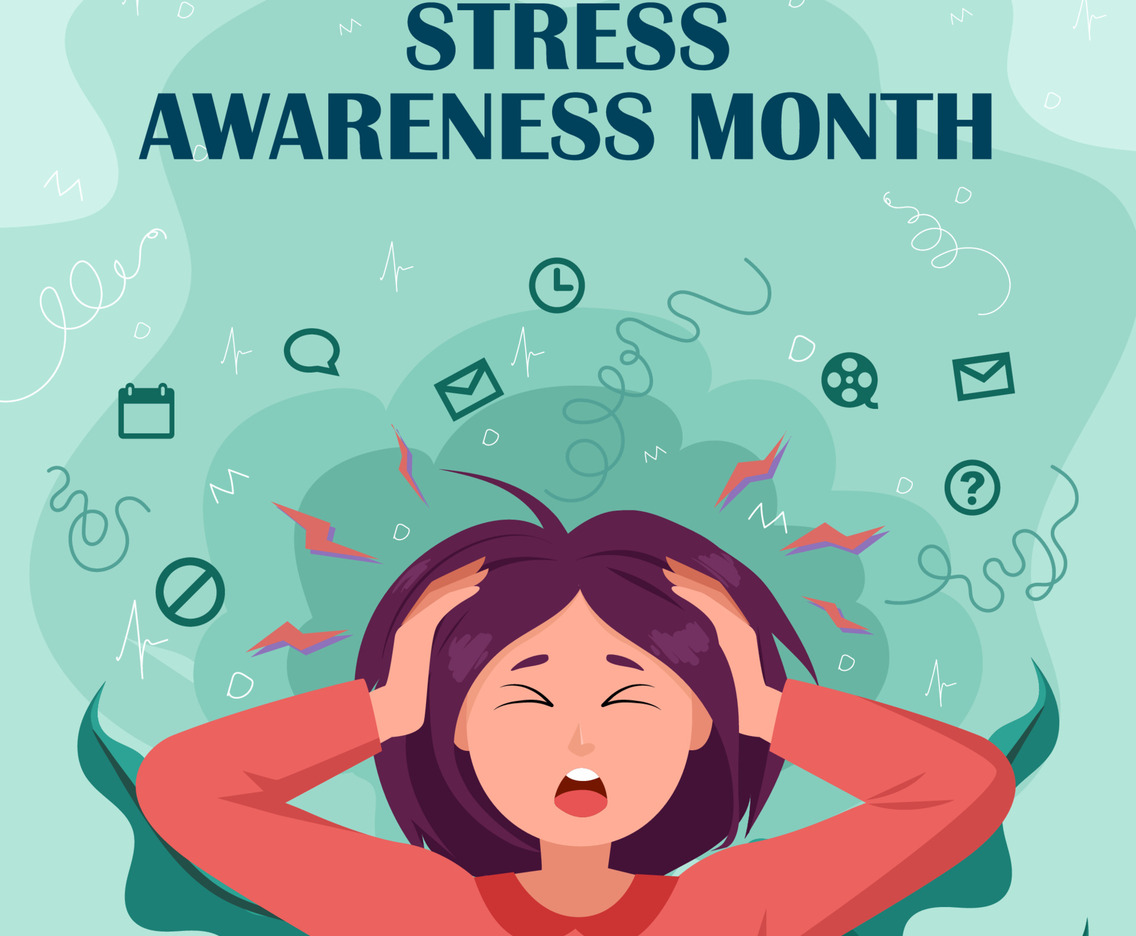 Stress Awareness Month Concept