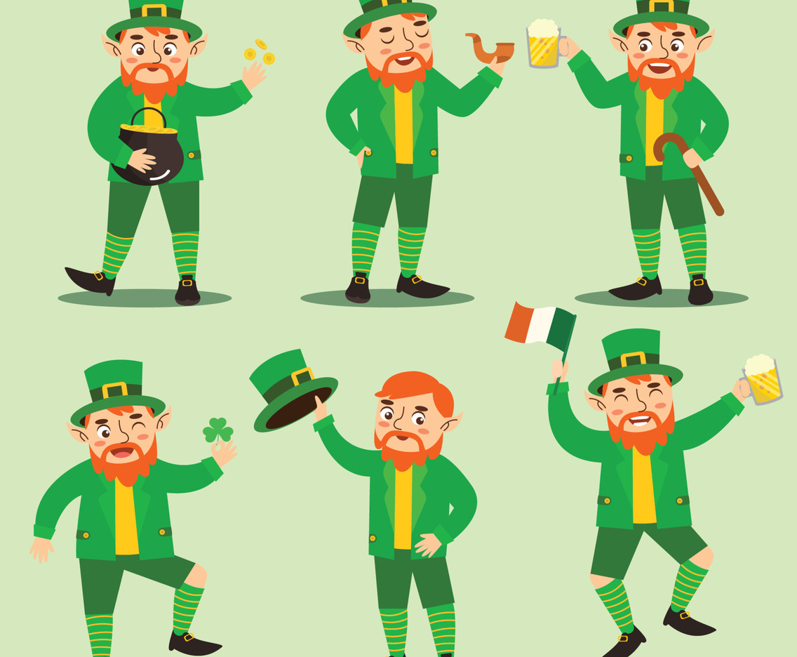 Leprechaun Character Set