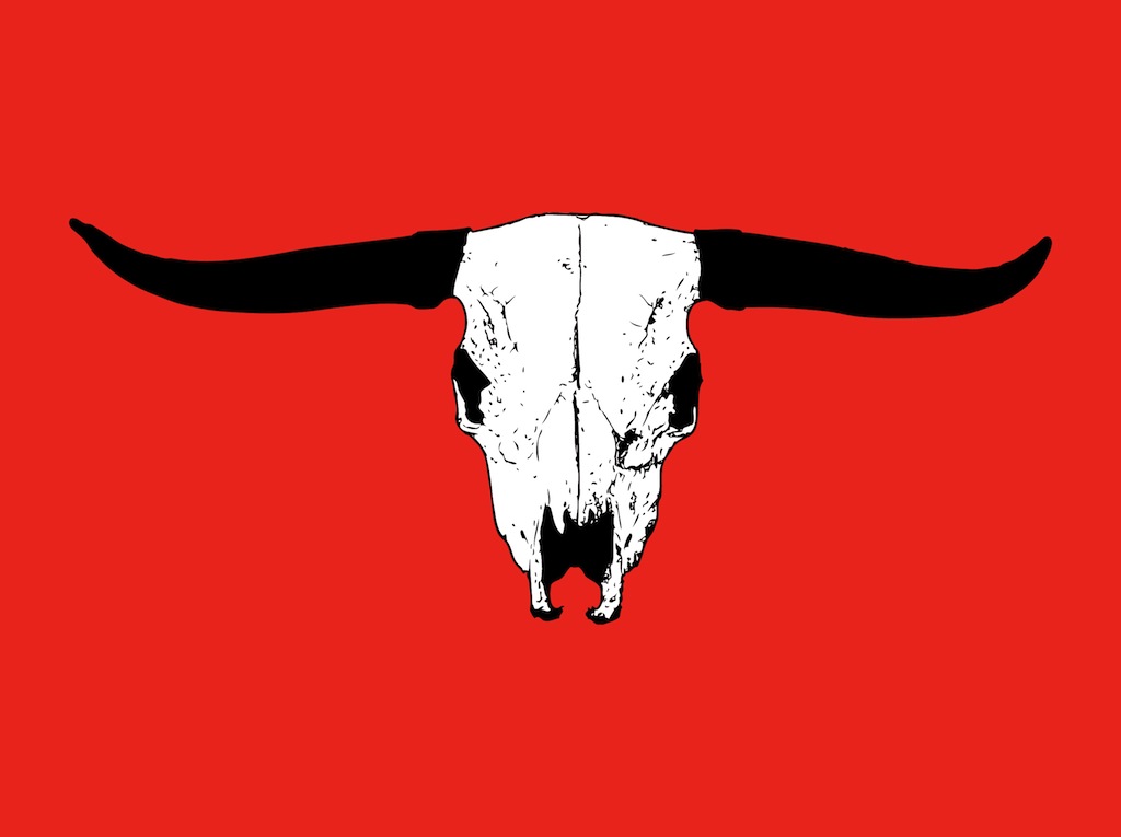 Bull Skull Vector Vector Art & Graphics | freevector.com