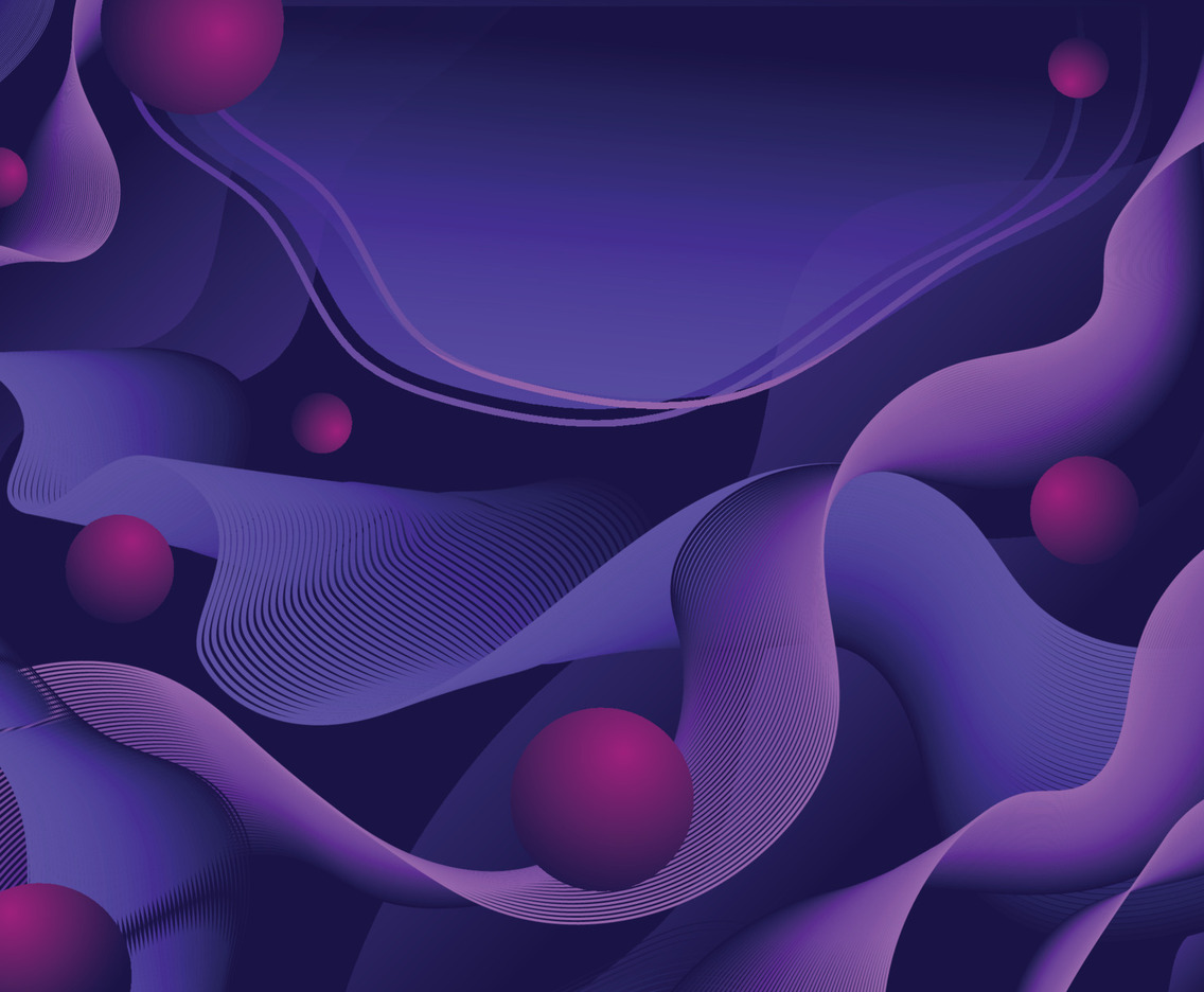Purple Retro Abstract Background