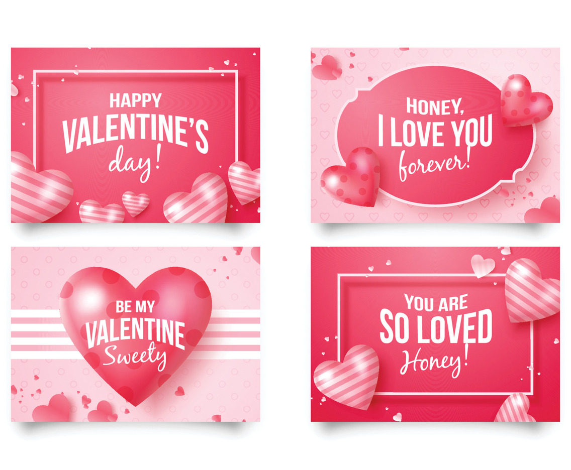 Happy Valentine's Day Card Collection