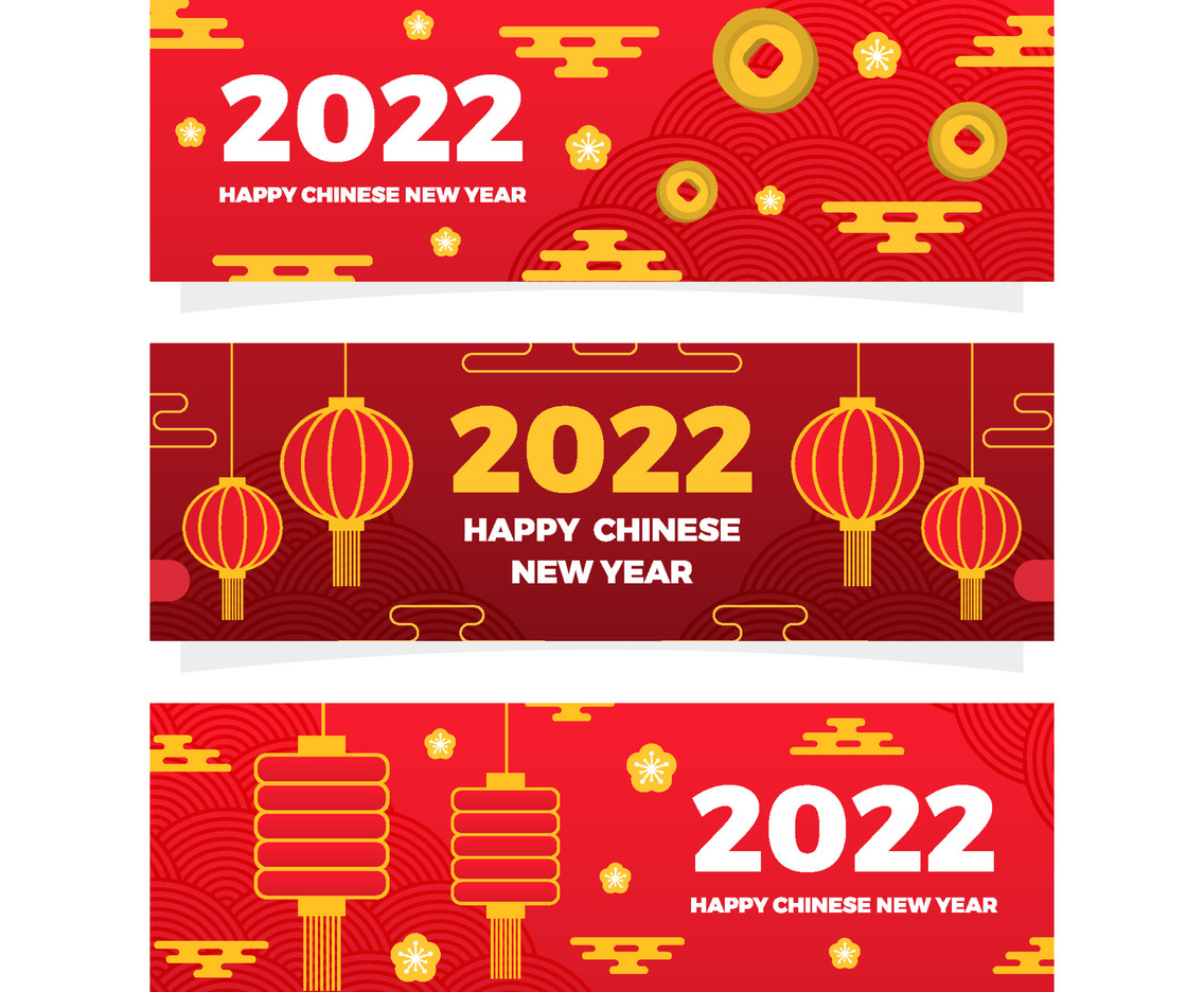 Chinese New Year 2022 Banner Collection
