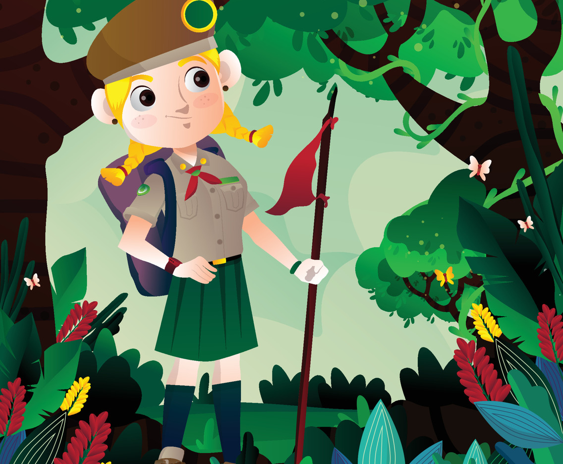 Girl Scout Concept